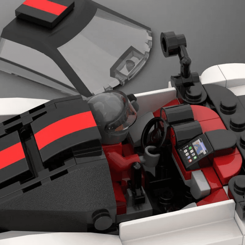 Pagani Zonda Cinque Creative Vehicle Racing Car Building Blocks Construction Toy Brick Figures Gift for Car Lover - DiyGiftly