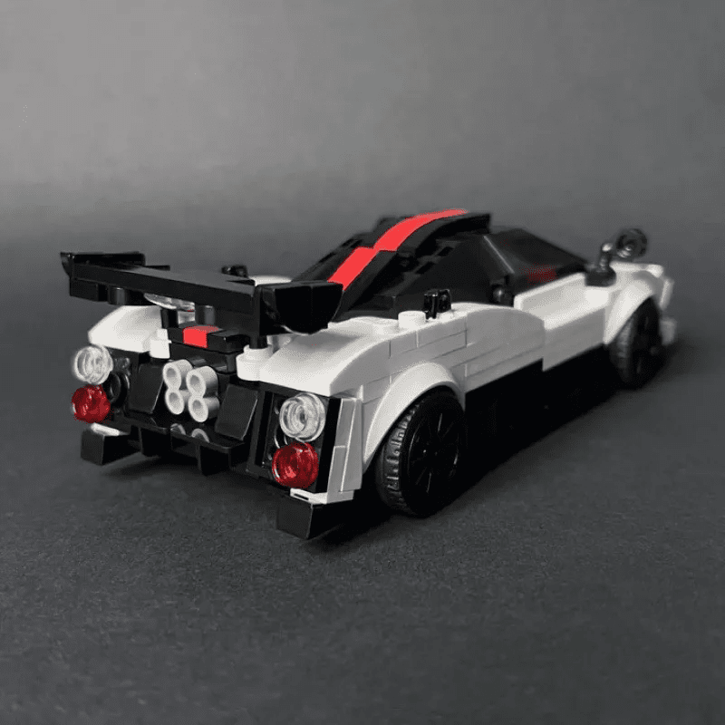 Pagani Zonda Cinque Creative Vehicle Racing Car Building Blocks Construction Toy Brick Figures Gift for Car Lover - DiyGiftly