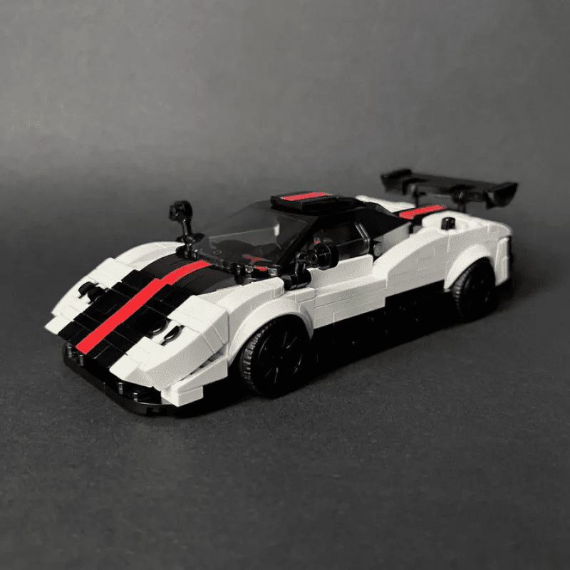 Pagani Zonda Cinque Creative Vehicle Racing Car Building Blocks Construction Toy Brick Figures Gift for Car Lover - DiyGiftly