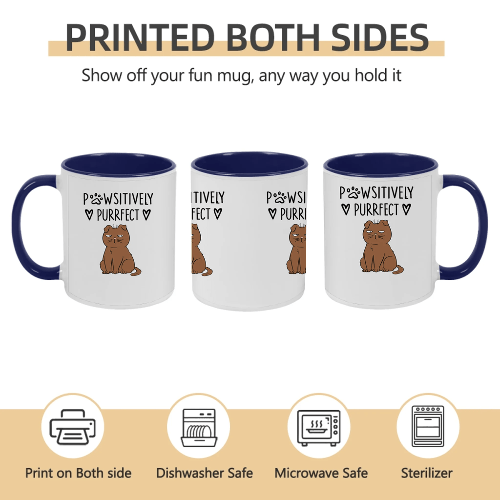 Pawsitively Purrfect - Personalized Mug 682241 - DiyGiftly