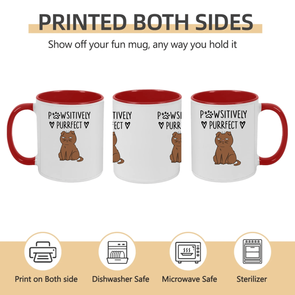 Pawsitively Purrfect - Personalized Mug 682241 - DiyGiftly