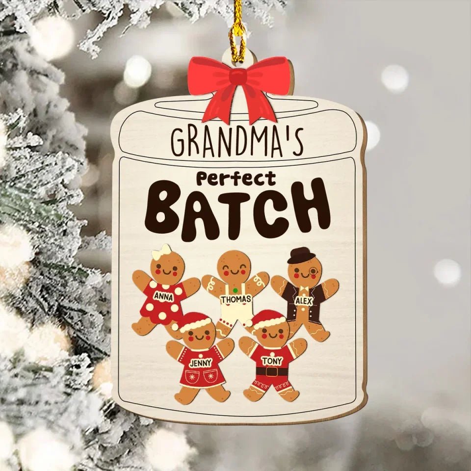 Perfect Batch - Personalized Custom 1 - Layered Wood Ornament 692339 - DiyGiftly