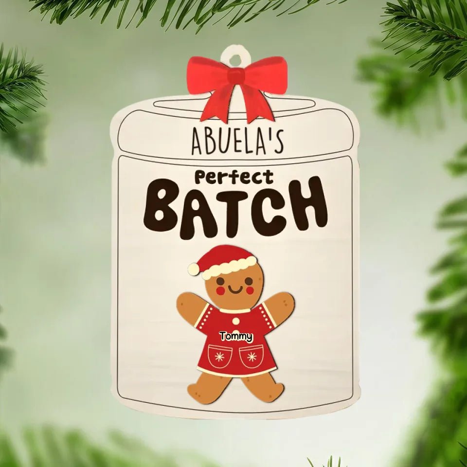 Perfect Batch - Personalized Custom 1 - Layered Wood Ornament 692339 - DiyGiftly
