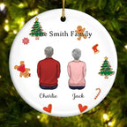 Personalised Family Christmas Bauble, Family Christmas Ornament, Family Christmas Gifts, Family Secret Santa Gift 688340 - DiyGiftly