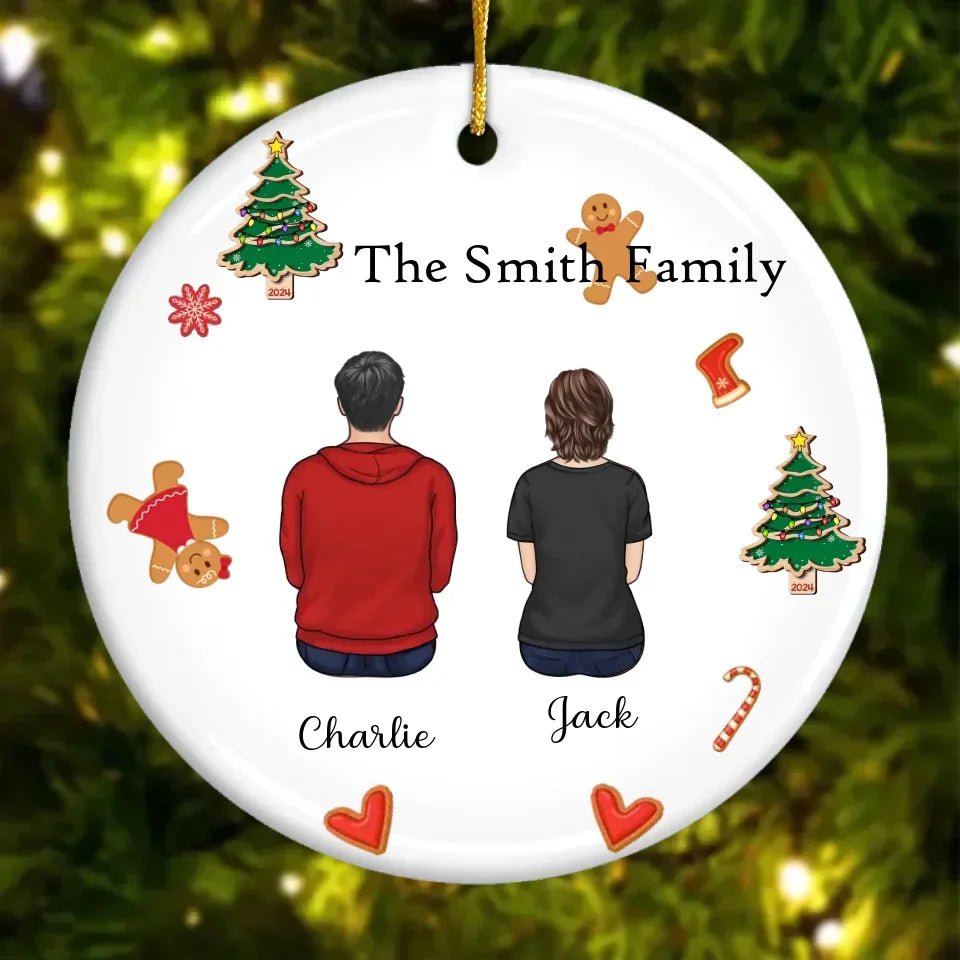 Personalised Family Christmas Bauble, Family Christmas Ornament, Family Christmas Gifts, Family Secret Santa Gift 688340 - DiyGiftly