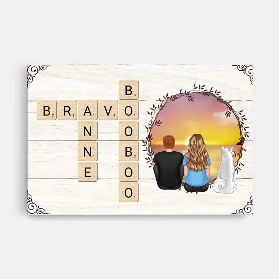 personalized photo canvas wooden style home remembrance poster and canvas