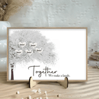 Personalised family tree, Together we make a family gift, Mothers day gift, Mum birthday, Nan gifts for her 745647 - DiyGiftly