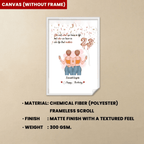 Personalised It's Who We Have In Life That Matters Canvas 754512 - 755255 - DiyGiftly