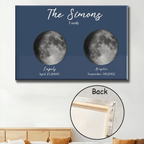 Personalised Moon Nightsky Canvas 734456 - 734494 - DiyGiftly