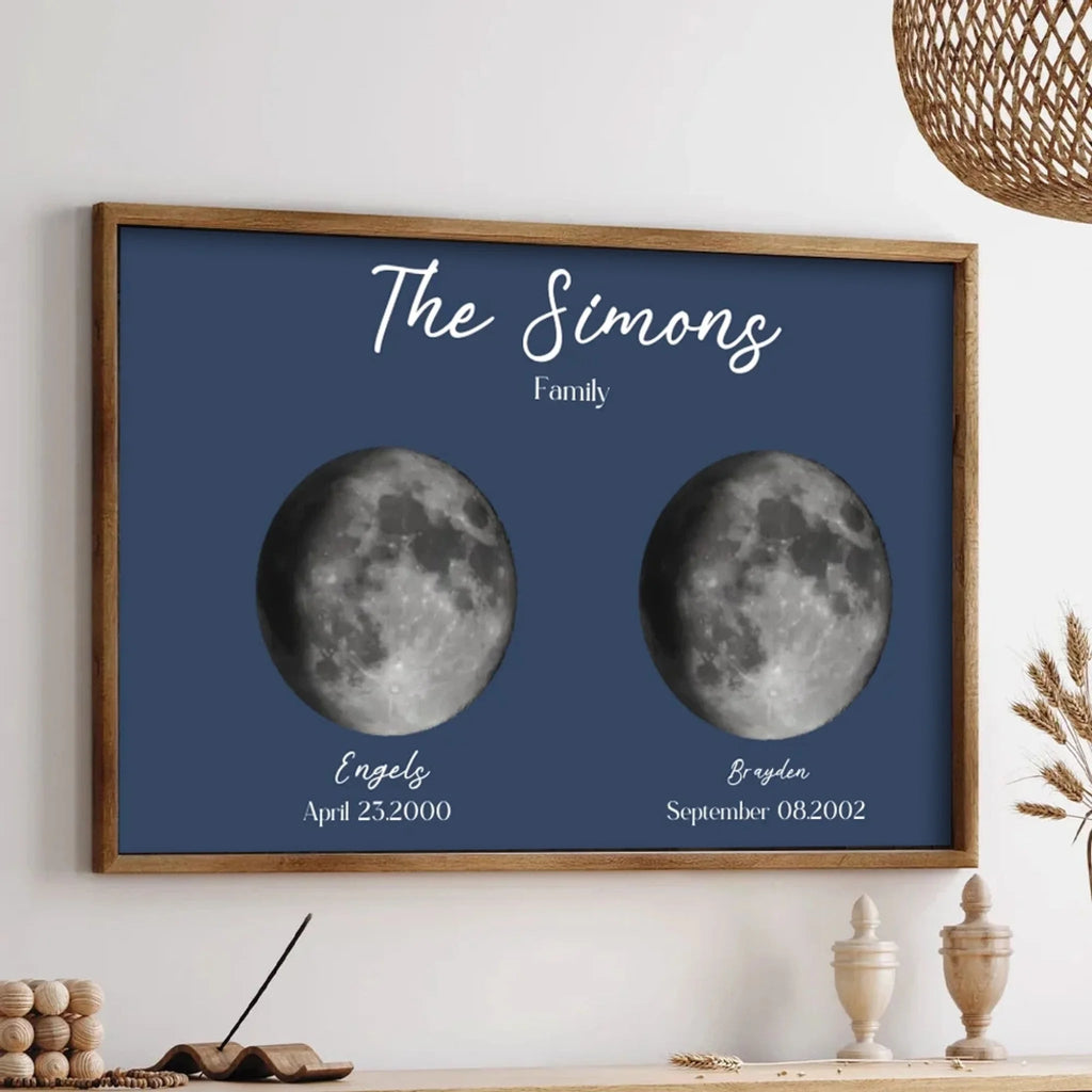 Personalised Moon Nightsky Canvas 734456 - 734494 - DiyGiftly