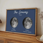 Personalised Moon Nightsky Canvas 734456 - 734494 - DiyGiftly