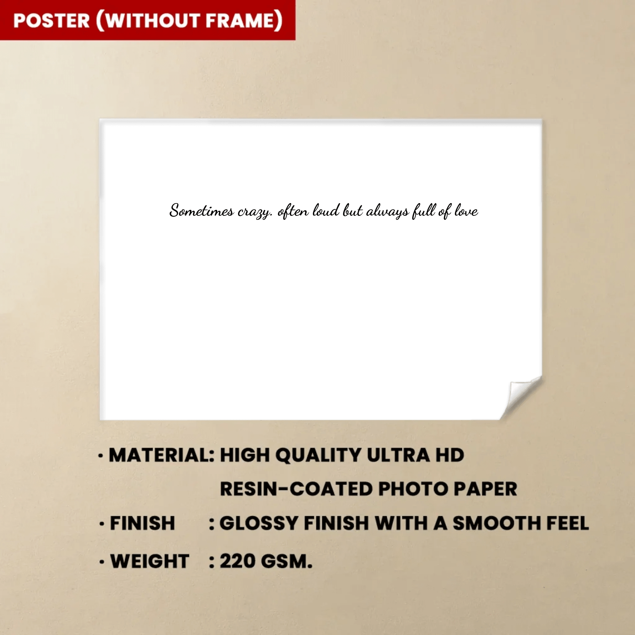 Personalised Our Family Print Framed Family Portrait Print Digital Family Home Wall Art Family Gifts for Mothers 742696 - 743204 - DiyGiftly