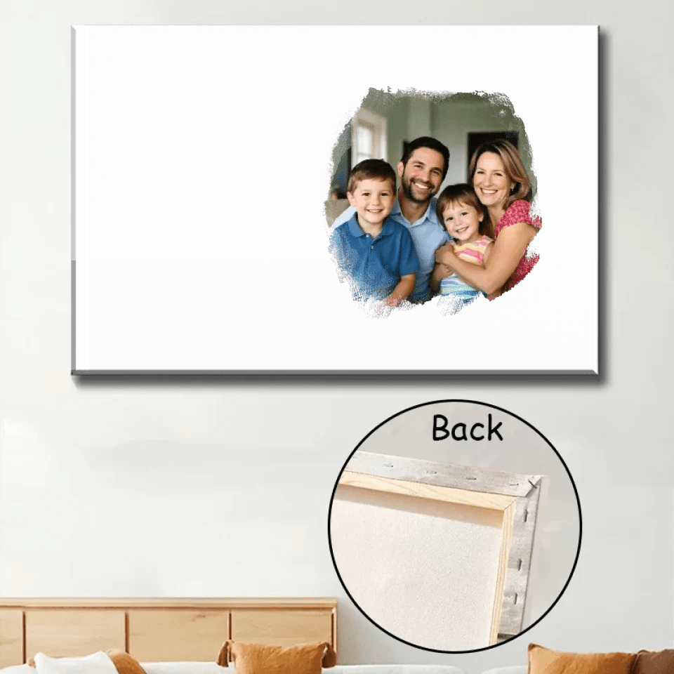 Personalised There Is No Greater Gift Than Family Photo Canvas 733488 - 733602 - DiyGiftly
