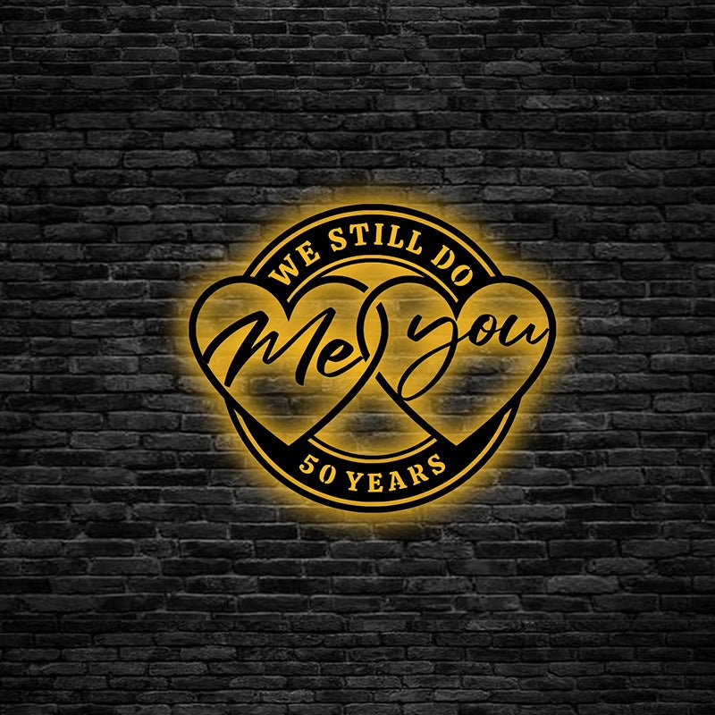 Personalised Wedding Anniversary Metal Sign – Custom Family Name or Date Wall Plaque, Romantic Home Decor, Personalized Gift for Couples 73760512 - DiyGiftly