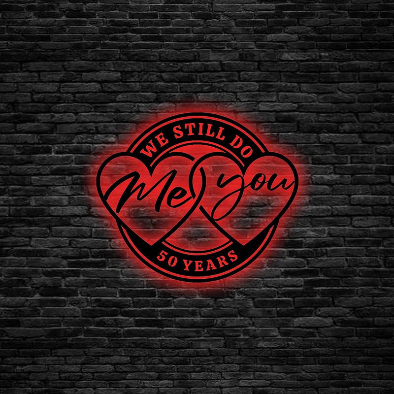 Personalised Wedding Anniversary Metal Sign – Custom Family Name or Date Wall Plaque, Romantic Home Decor, Personalized Gift for Couples 73760512 - DiyGiftly