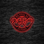 Personalised Wedding Anniversary Metal Sign – Custom Family Name or Date Wall Plaque, Romantic Home Decor, Personalized Gift for Couples 73760512 - DiyGiftly