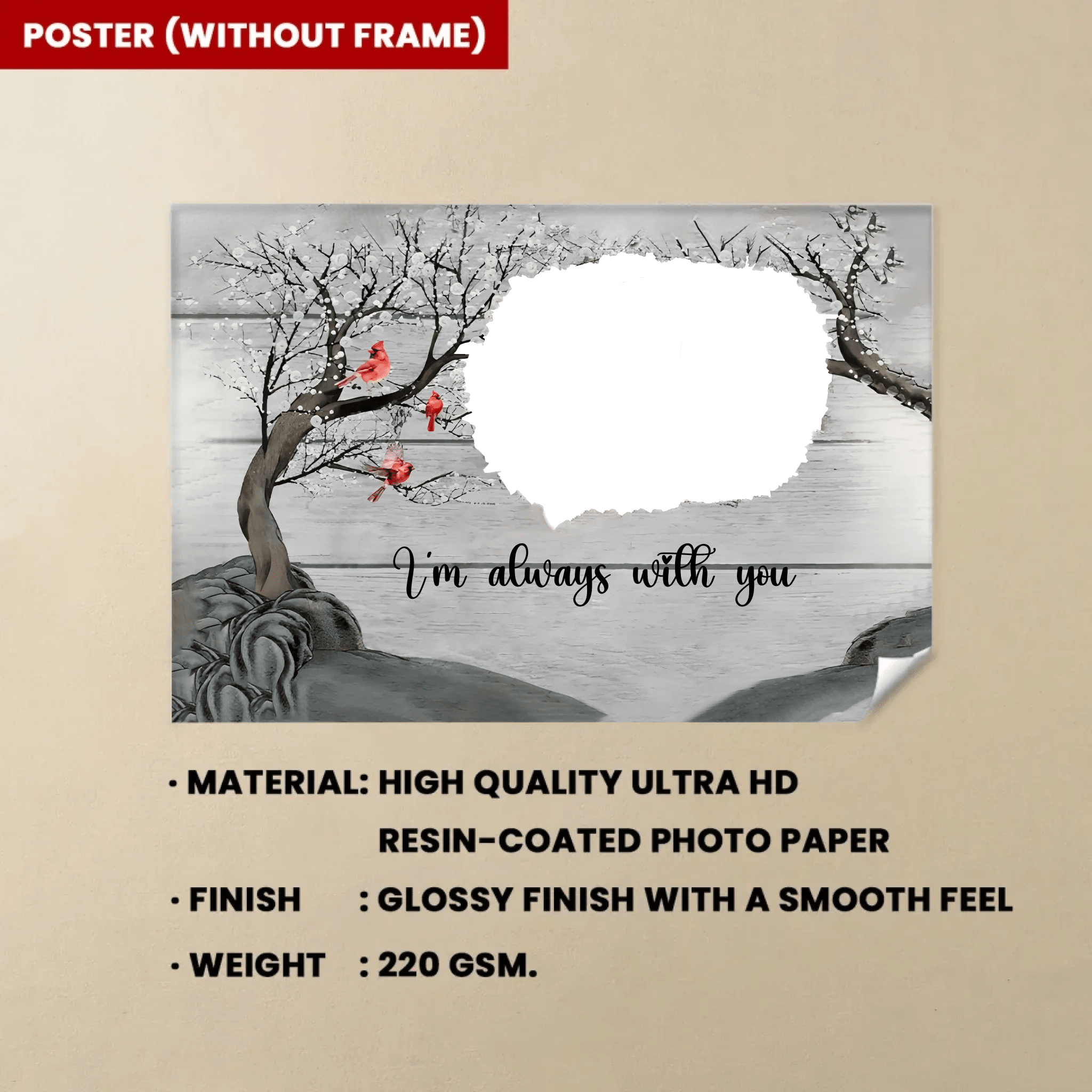 Personalize Loved ones Memorial Horizontal Canvas 733637 - DiyGiftly