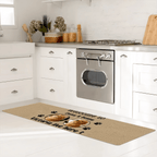 Personalized 1 - 3 Pet Photos Collage Paw Print Welcome to Non - Slip Runner Rugs with Text Housewarming Birthday Gift for Pet Lovers 1031429 - DiyGiftly