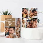 Personalized 1st Father's Day Gift For Dad, Custom Photo Collage Coffee Mug, Custom Family Photo Ceramic Mug, Gift For Husband, New Dad Gift 24109312 - DiyGiftly