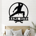 Personalized 25 Karate Stances Design Metal Sign – Custom Martial Arts Wall Art with LED Light, Educational and Decorative Metal Sign for Dojo, Home Gym, or Kids’ Martial Arts Room, Unique Gift for Karate Students and Enthusiasts 44519680 - DiyGiftly