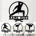 Personalized 25 Karate Stances Design Metal Sign – Custom Martial Arts Wall Art with LED Light, Educational and Decorative Metal Sign for Dojo, Home Gym, or Kids’ Martial Arts Room, Unique Gift for Karate Students and Enthusiasts 44519680 - DiyGiftly