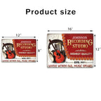Personalized Acoustic Guitar Where WordsCustomized Classic Metal signs 751891 - 751905 - DiyGiftly