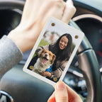 Personalized Acrylic Car Visor Photo Clip, Custom Photo Car Accessory, Pet Loss Memorial Gift, Birthday Mother Father Day Gift for Pet Lover 61228288 - DiyGiftly