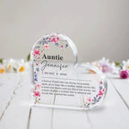 Personalized Aunt Gift, Auntie Dictionary Definition Acrylic Plaque, Aunt Gift from Nience, Auntie Gift from Nephew, Custom Gift for Aunt 524288 - DiyGiftly