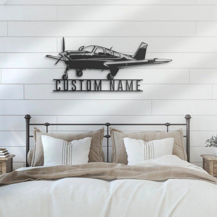 Personalized Aviation Pilot Name Metal Wall Art Sign – Custom Airplane Wall Decor for Pilots, Aviation Enthusiasts, Home, Office, or Flight School Gift 6754432 - DiyGiftly