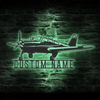 Personalized Aviation Pilot Name Metal Wall Art Sign – Custom Airplane Wall Decor for Pilots, Aviation Enthusiasts, Home, Office, or Flight School Gift 6754432 - DiyGiftly