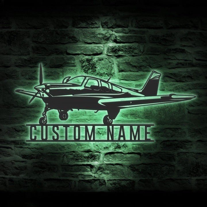 Personalized Aviation Pilot Name Metal Wall Art Sign – Custom Airplane Wall Decor for Pilots, Aviation Enthusiasts, Home, Office, or Flight School Gift 6754432 - DiyGiftly