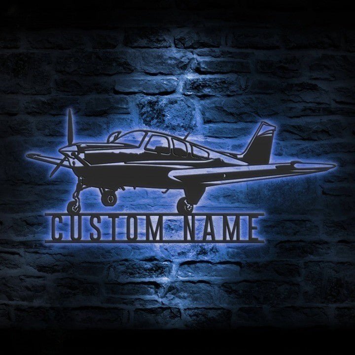 Personalized Aviation Pilot Name Metal Wall Art Sign – Custom Airplane Wall Decor for Pilots, Aviation Enthusiasts, Home, Office, or Flight School Gift 6754432 - DiyGiftly