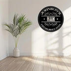 Personalized Bar Metal Signs – Custom Name Wall Art, Home Bar, Man Cave, Kitchen & Game Room Decor, Bar Owner Gift, Party & Housewarming Present, Rustic Pub Metal Decoration 07194112 - DiyGiftly