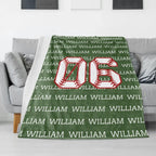 Personalized Baseball Blanket, Sports gift, baseball blanket gift 752270 - DiyGiftly