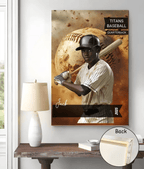 Personalized Baseball Sport Poster & Canvas - Add Athlete's Photo, Number, Name... - Best Gift for Athletes 747689 - DiyGiftly