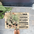 Personalized Basketball Dad And Child Thank You 710195 - D - DiyGiftly