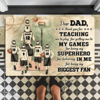 Personalized Basketball Dad And Child Thank You 710195 - D - DiyGiftly