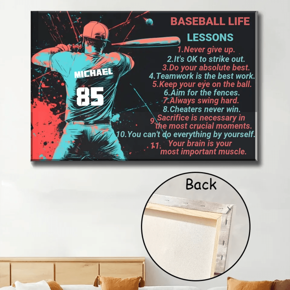 Personalized Basketball Player Life Lesson Custom Poster 752052 - 752873 - DiyGiftly
