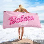 Personalized Beach Towel with Name Custom Design - Adult and Kids Bath Towel, Pool Towel Gift for Anniversaries, Birthdays & Vacations 64820480 - DiyGiftly
