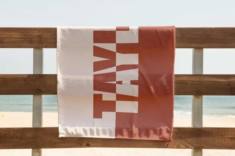 Personalized Beach Towels Adult, Customized Beach Towels, Birthday Vacation Gift, Bachelorette Towel, Girsl Trip, Beach Towels, Toddler Gift 48642304 - DiyGiftly