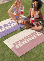 Personalized Beach Towels Adult, Customized Beach Towels, Birthday Vacation Gift, Bachelorette Towel, Girsl Trip, Beach Towels, Toddler Gift 48642304 - DiyGiftly