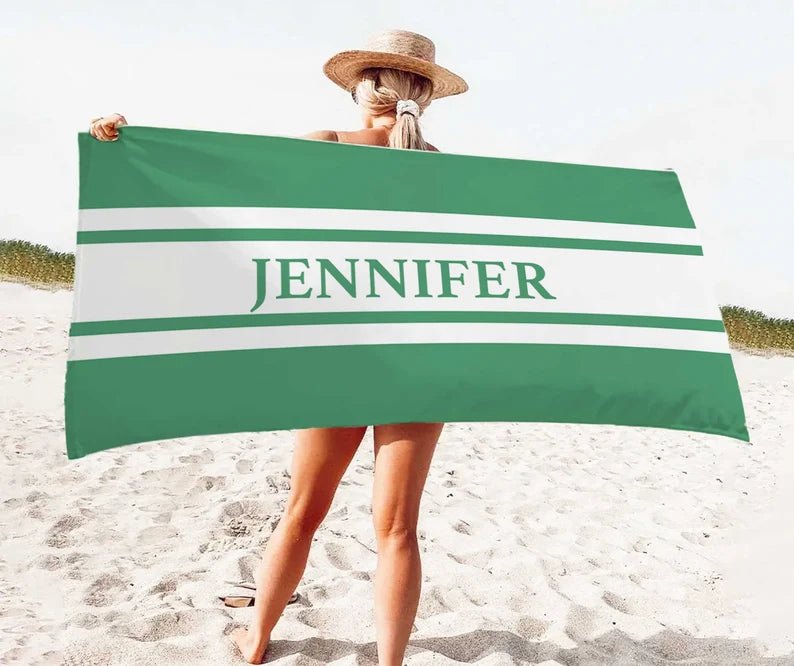Personalized Beach Towels, Beach Towel, Custom Beach Towel, Bridesmaids Towel, Bachelorette Favor, Summit 2025, Cheer Team Gift, Pool Towel 53281280 - DiyGiftly
