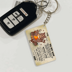 Personalized Bear Papa Dad And Child Never Lose Custom Keychain 734643 - DiyGiftly