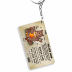 Personalized Bear Papa Dad And Child Never Lose Custom Keychain 734643 - DiyGiftly