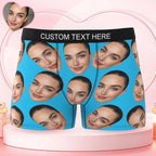 personalized face photo mens underwear custom design gift for boyfriend