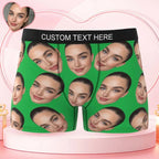 personalized face photo mens underwear soft stretch comfort gift for boyfriend custom style