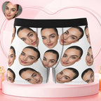 personalized face photo soft stretch comfort mens underwear gift for boyfriend