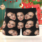 mens underwear personalized face photo holiday surprise gift for boyfriend