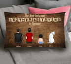 Personalized Brothers & Sisters Forever Pillow - Perfect Gift for Siblings, Memorial Keepsake 679971 - DiyGiftly