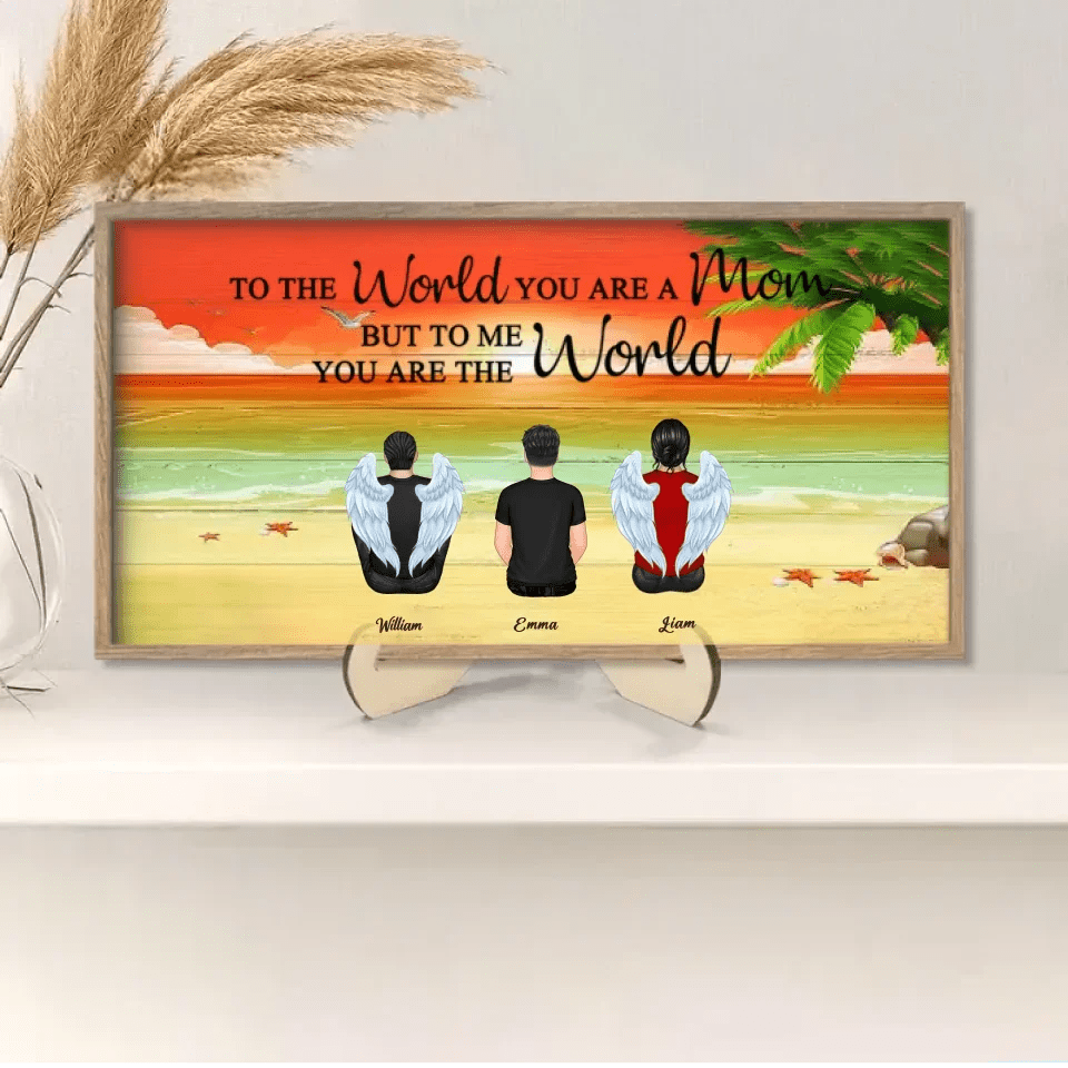 Personalized Brothers & Sisters Forever Plaque - Perfect Gift for Siblings, Memorial Keepsake 688070 - DiyGiftly